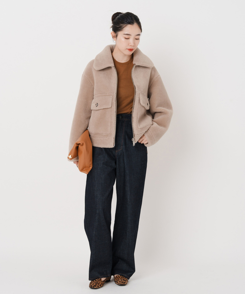 IENA（イエナ）の「YANUK/ヤヌーク 別注 JOAN OWI ルーズストレート