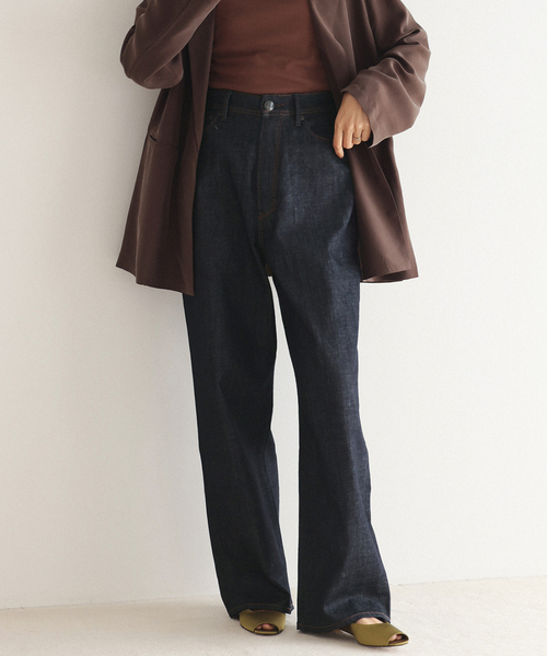 IENA（イエナ）の「YANUK/ヤヌーク 別注 JOAN OWI ルーズストレート