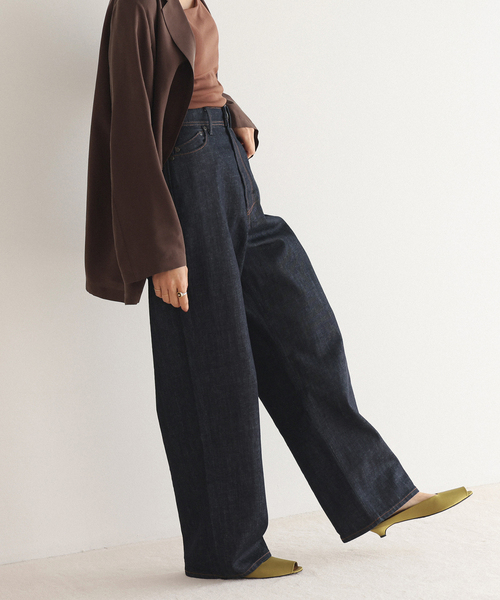 IENA（イエナ）の「YANUK/ヤヌーク 別注 JOAN OWI ルーズストレート