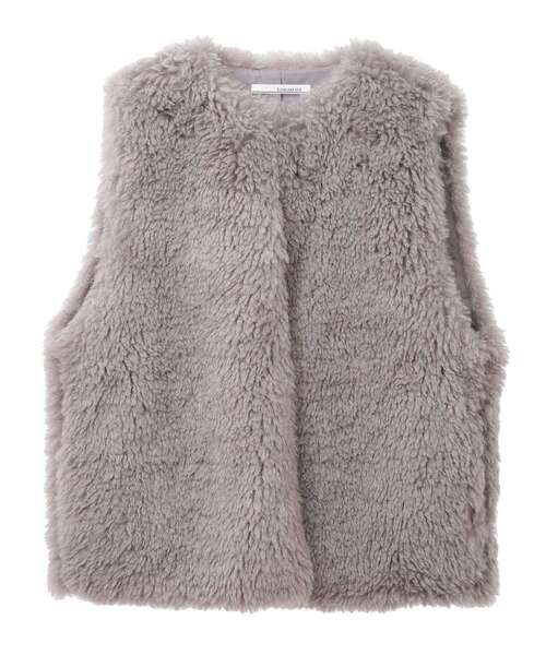 セール】・ELENCARE DUE シープファーベスト（ベスト）｜ELENCARE DUE