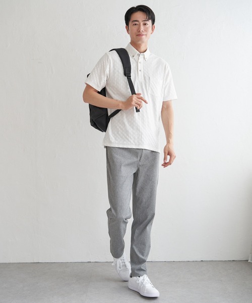 ikka（イッカ）の「撥水コートバックパック（バックパック/リュック・メンズ・グレー/ブラック/ネイビー・FREE）」の20枚目の写真