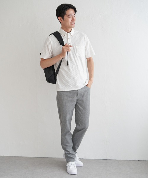 ikka（イッカ）の「撥水コートバックパック（バックパック/リュック・メンズ・グレー/ブラック/ネイビー・FREE）」の21枚目の写真