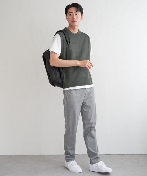 ikka（イッカ）の「撥水コートバックパック（バックパック/リュック・メンズ・グレー/ブラック/ネイビー・FREE）」の22枚目の写真