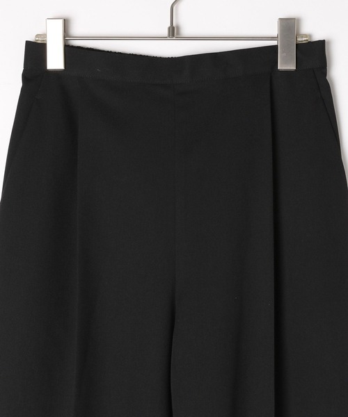 【完売商品】LEPSIM パンツドレス チュール切り替えパンツドレス　ブラック 完売商品】LEPSIM パンツドレス チュール切り替えパンツドレス