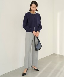 UNFILO（アンフィーロ）の「【吸湿発熱/ストレッチ】beauty warm ワイドパンツ（その他パンツ）」