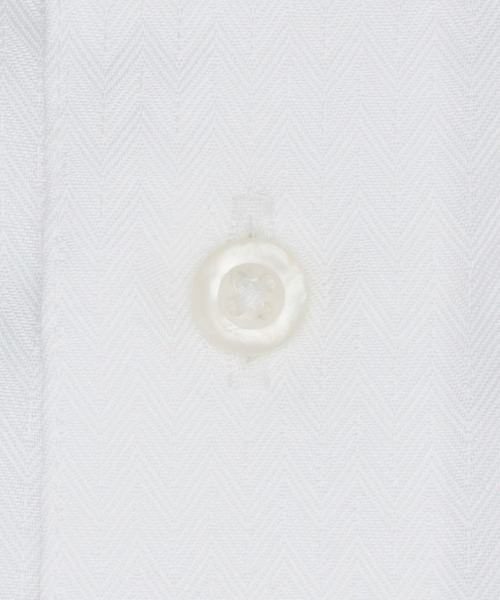 TOKYO SHIRTS（トウキョウシャツ）の「超形態安定ノーアイロン ワイド 長袖ビジネスワイシャツ（ビジネスシャツ・メンズ・ホワイト・首回り39cm-裄丈80cm/首回り39cm-裄丈84cm/首回り41cm-裄丈82cm/首回り41cm-裄丈86cm/首回り42cm-裄丈86cm/首回り43cm-裄丈86cm/首回り37cm-裄丈80cm/首回り43cm-裄丈82cm/首回り42cm-裄丈82cm/首回り37cm-裄丈84cm）」の4枚目の写真