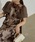LE'RURE�i�����A�[�j�́uCircurar sleeve flower dress�i�h���X�j�v�b�u���E��