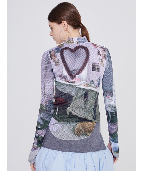 SORIN（ソリン ）の「Bedroom Print High Neck Top（Tシャツ