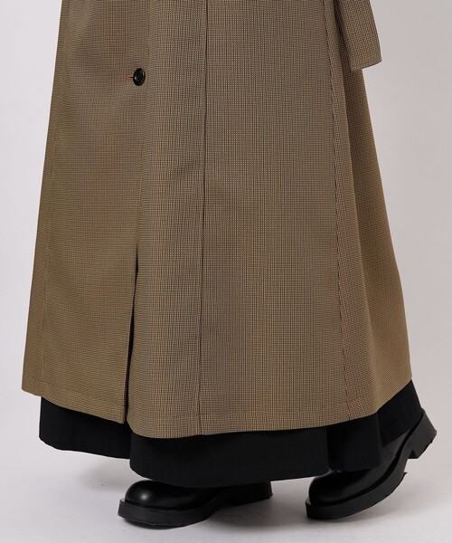 CITY TOKYO(シティトウキョウ)の「ハンドトゥーススタンドコート(トレンチコート・レディース・グリーン/ベージュ・1/2)」の16枚目の写真