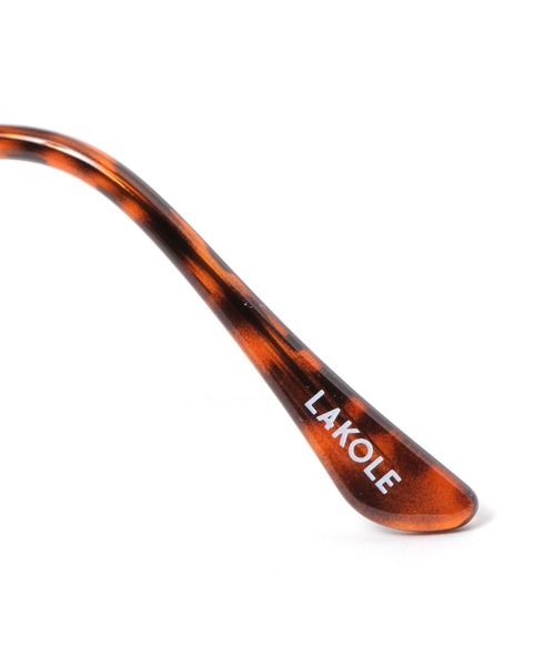 LAKOLE（ラコレ）の「[WOMEN]メタルラウンドサングラス / 252297（サングラス・レディース・オリーブ/ベージュ・FREE）」の8枚目の写真