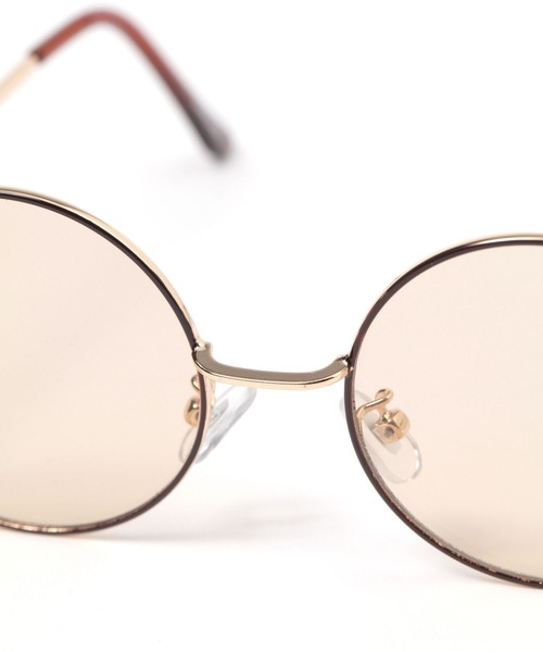 LAKOLE（ラコレ）の「[WOMEN]メタルラウンドサングラス / 252297（サングラス・レディース・オリーブ/ベージュ・FREE）」の9枚目の写真