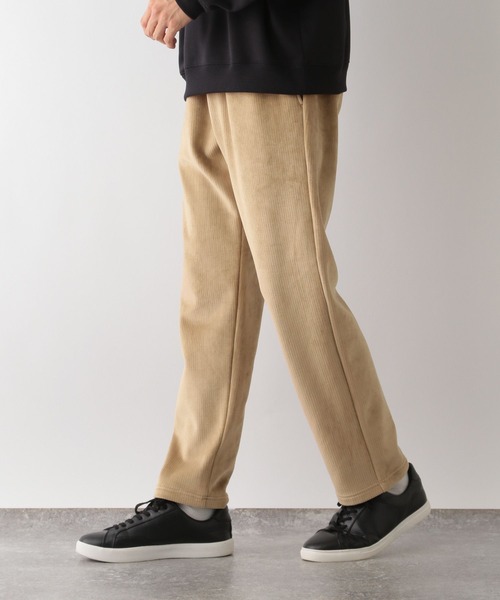 GLOBAL WORK Smile Seed Store(グローバルワーク スマイルシードストア)の「コーデュロイ裏フリースパンツ/131465(その他パンツ・メンズ・ベージュ/ブラウン/ブラック・MEDIUM/SMALL/LARGE)」の14枚目の写真