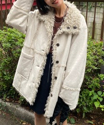 JEANASIS | リバーシブルムートンファーブルゾン/152581(ブルゾン)