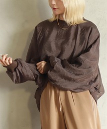 BITTOKO（ビットコ）の「シアーレイヤード裏毛スウェット（スウェット）」