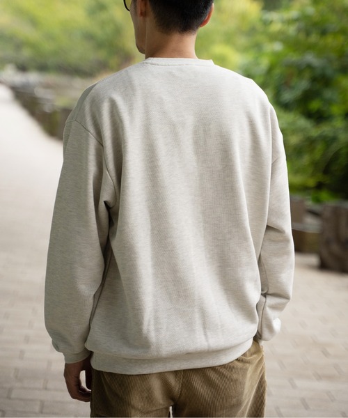 VENCEEXCHANGE（ヴァンスエクスチェンジ）の「マキシマムウェイトヘビー裏毛スウェット（スウェット・メンズ・ライトグレー/ブラック/ブルー/レッド・M/L）」の14枚目の写真