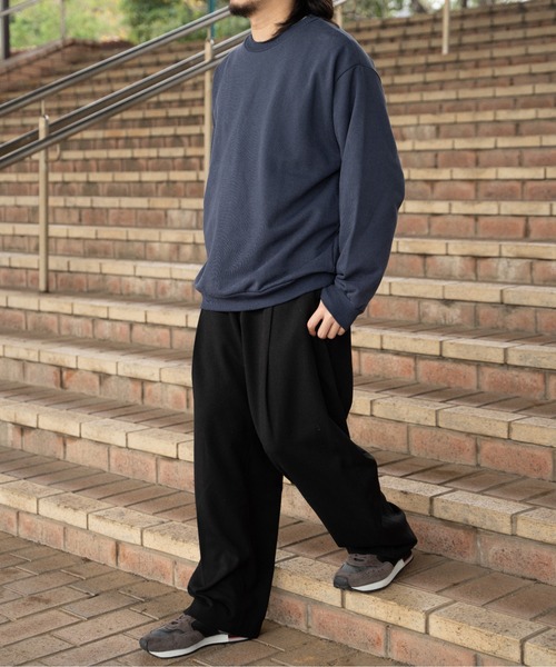 VENCEEXCHANGE（ヴァンスエクスチェンジ）の「マキシマムウェイトヘビー裏毛スウェット（スウェット・メンズ・ライトグレー/ブラック/ブルー/レッド・M/L）」の18枚目の写真