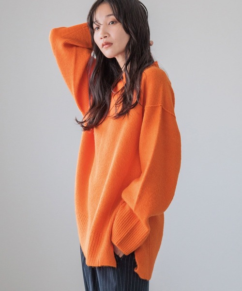 セール】カラークルーニットプルオーバーLS 116687（ニット/セーター