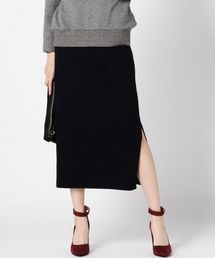 ROSE BUD | (P.P)R9252-024DP KNIT SKIRT(スカート)