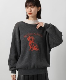 LAKOLE | アニマルロゴジャガードニット / 234985(ニット/セーター)