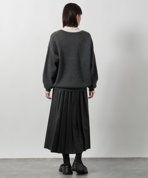 LAKOLE(ラコレ)の「アニマルロゴジャガードニット / 234985(ニット/セーター・レディース・チャコールグレー/グレー/ブラウン/アイボリー・FREE)」の14枚目の写真