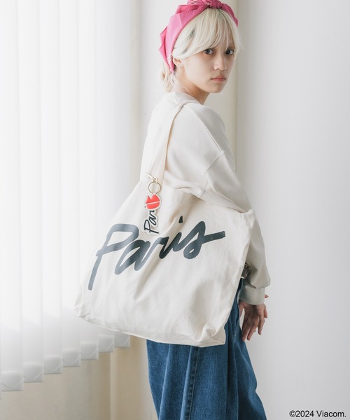 セール】EMILY IN PARIS × FUDGE / TOTE BAG / Paris（トート