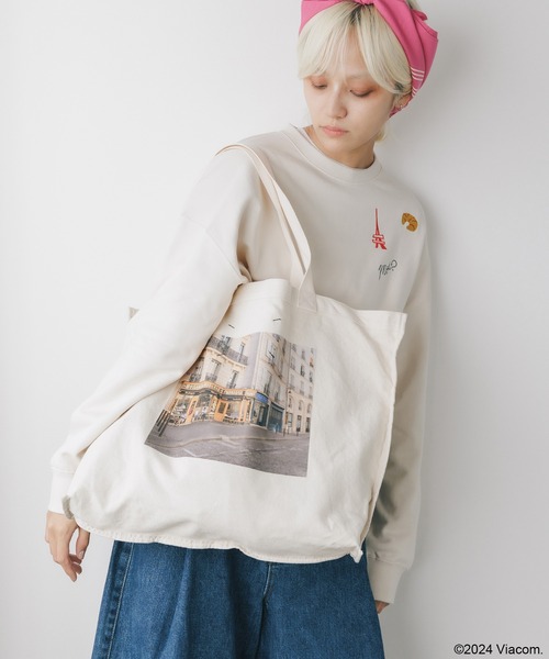 セール】EMILY IN PARIS × FUDGE / TOTE BAG / Paris（トート