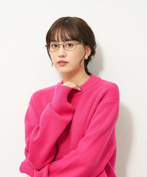 Zoff(ゾフ)の「オーバル型メガネ|ダテメガネ、ユニセックス、メタル|Zoff|TRAD METAL(メガネ・レディース・ブラウン系その他4/シルバー/ゴールド/ブラック系その他6・FREE)」の12枚目の写真