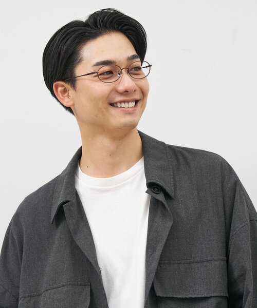 Zoff(ゾフ)の「オーバル型メガネ|ダテメガネ、ユニセックス、メタル|Zoff|TRAD METAL(メガネ・レディース・ブラウン系その他4/シルバー/ゴールド/ブラック系その他6・FREE)」の17枚目の写真