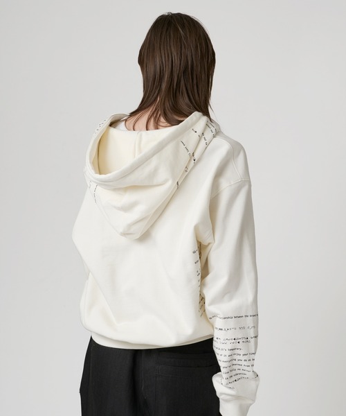 セール】HEAVY WEIGHT ERROR LOGO PRINT DOUBLE ZIP HOODIE