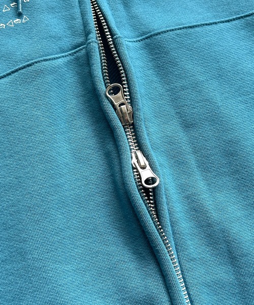 セール】HEAVY WEIGHT ERROR LOGO PRINT DOUBLE ZIP HOODIE