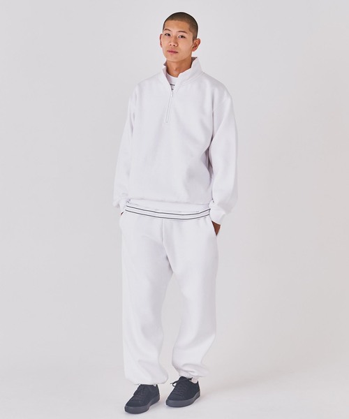 B.C STOCK(ベーセーストック)の「C.B.P スウェットパンツ(スウェットパンツ・メンズ・ブラック/ネイビー/ホワイト・MEDIUM/LARGE)」の4枚目の写真