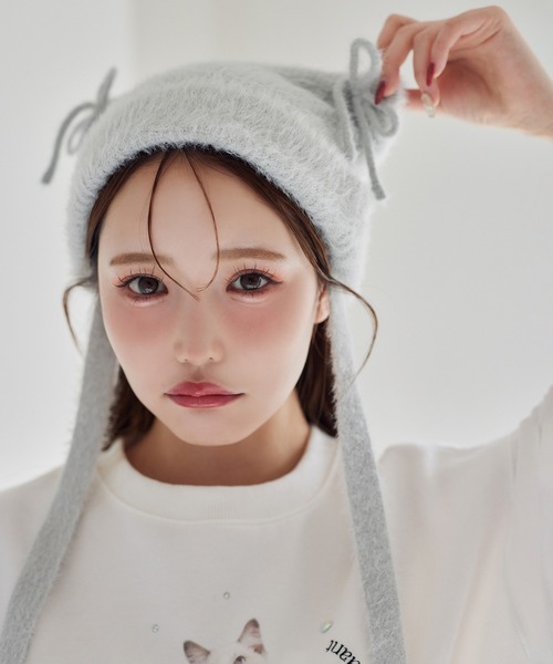 ねこ耳ビーニー（ニットキャップ/ビーニー）｜one after another NICE