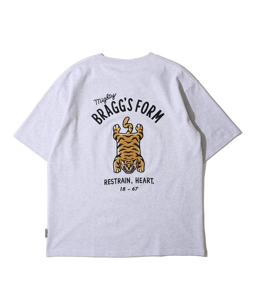 ADPOSION（アドポーション）の「【POWER TO THE PEOPLE】トラ刺繍Tシャツ（Tシャツ/カットソー・レディース・オフホワイト/グレー/ブラック/ホワイト・MEDIUM/LARGE/X-LARGE）」の12枚目の写真