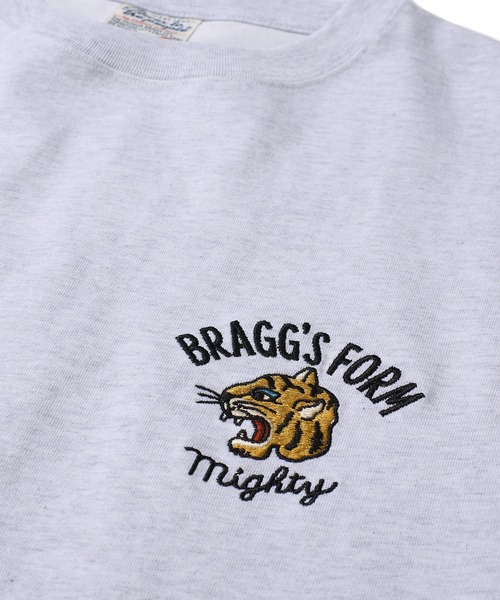 ADPOSION（アドポーション）の「【POWER TO THE PEOPLE】トラ刺繍Tシャツ（Tシャツ/カットソー・レディース・オフホワイト/グレー/ブラック/ホワイト・MEDIUM/LARGE/X-LARGE）」の13枚目の写真