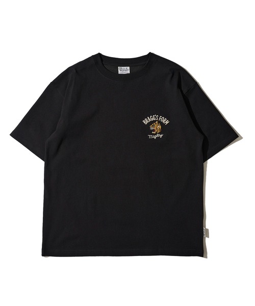 セール】【POWER TO THE PEOPLE】トラ刺繍Tシャツ（Tシャツ/カットソー