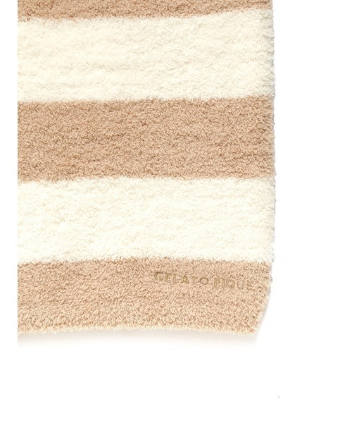 gelato pique（ジェラートピケ）の「パウダー2ボーダーウエストウォーマー（その他アンダーウェア/インナー・レディース・ピンク/ベージュ・FREE）」の5枚目の写真