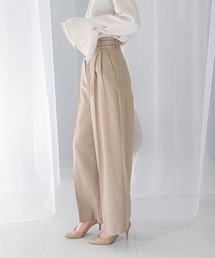 URBAN RESEARCH ROSSO WOMEN | 防シワツイードライクハイウエストパンツ(その他パンツ)