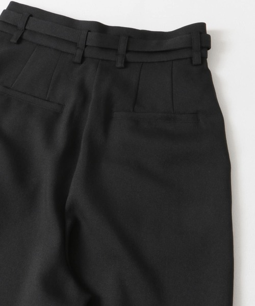 URBAN RESEARCH ROSSO WOMEN（アーバンリサーチ　ロッソ）の「防シワツイードライクハイウエストパンツ（その他パンツ・レディース・ブラック/ベージュ・36/38）」の16枚目の写真