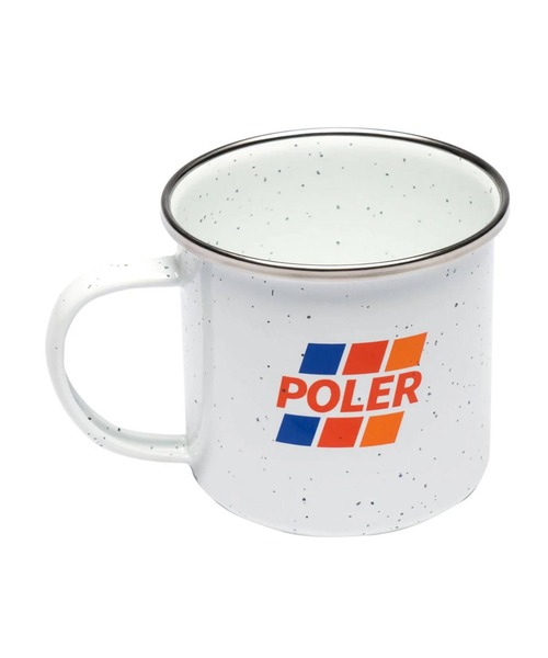 POLeR(ポーラー)の「【POLeR/ポーラー】キャンプ マグカップ(グラス/マグカップ/タンブラー・メンズ・チョコ/ブルー/ホワイト/イエロー・フリー)」の2枚目の写真