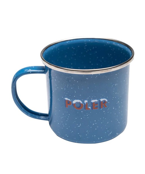 POLeR(ポーラー)の「【POLeR/ポーラー】キャンプ マグカップ(グラス/マグカップ/タンブラー・メンズ・チョコ/ブルー/ホワイト/イエロー・フリー)」の3枚目の写真