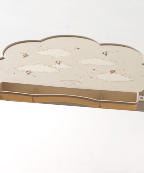 10mois（ディモワ）の「【10mois(ディモワ)】mamamanma(マママンマ)　お食事シリコンマット（マグ/哺乳瓶/お食事グッズ・キッズ・ベージュ/グレー・ONE SIZE）」の9枚目の写真