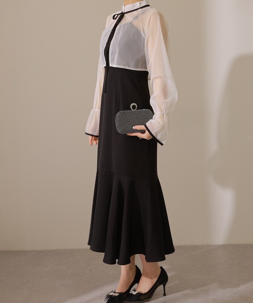 Lace Ladies(レースレディース)の「3WAY ラインストーン クラッチ パーティー バッグ(クラッチバッグ・レディース・ブラック/シルバー・FREE)」の5枚目の写真