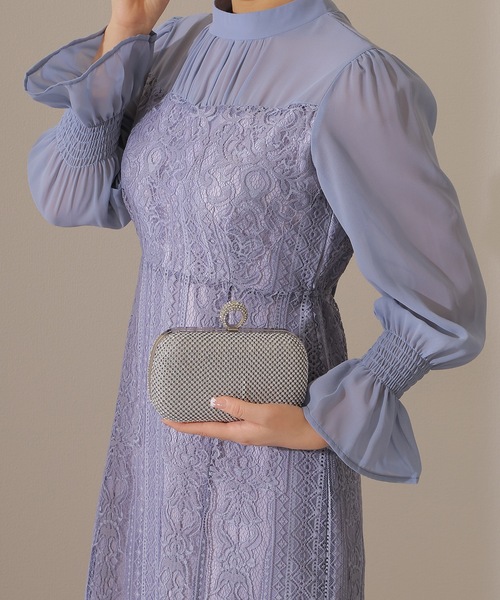 Lace Ladies(レースレディース)の「3WAY ラインストーン クラッチ パーティー バッグ(クラッチバッグ・レディース・ブラック/シルバー・FREE)」の15枚目の写真