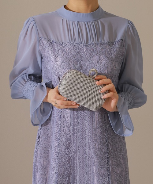 Lace Ladies(レースレディース)の「3WAY ラインストーン クラッチ パーティー バッグ(クラッチバッグ・レディース・ブラック/シルバー・FREE)」の16枚目の写真