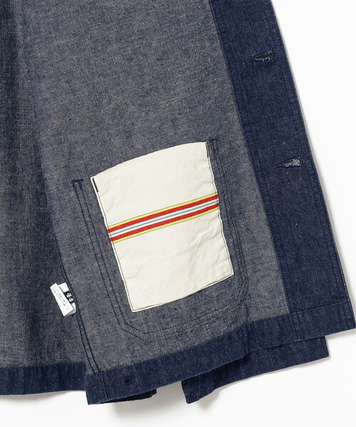 AUBERGE（オーベルジュ）の「【別注】AUBERGE × Brilla per il gusto / HDK US ショールカラー ジャケット（ブルゾン・メンズ・インディゴブルー・44/42）」の5枚目の写真