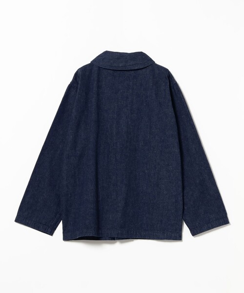 AUBERGE（オーベルジュ）の「【別注】AUBERGE × Brilla per il gusto / HDK US ショールカラー ジャケット（ブルゾン・メンズ・インディゴブルー・44/42）」の4枚目の写真