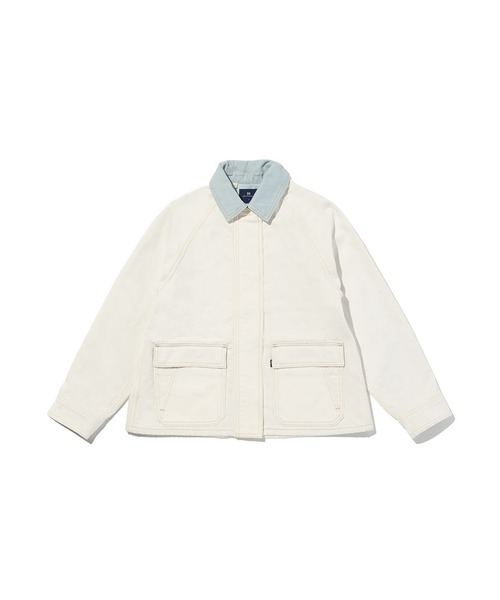 WHITE LEVI'S ホワイトリーバイス コーデュロイジャケット ブルー水色 WHITE LEVI´S ホワイトリーバイス コーデュロイジャケット ブルー水色