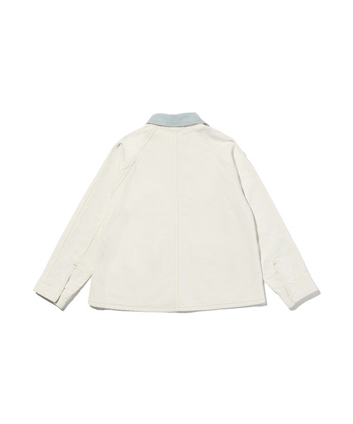 Levi's(リーバイス)の「Levi's/リーバイス BLUETAB(TM) LINED CHORE コート(デニムジャケット・レディース・ホワイト・XS/S/M)」の3枚目の写真