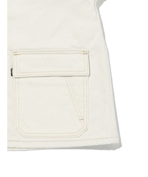 Levi's(リーバイス)の「Levi's/リーバイス BLUETAB(TM) LINED CHORE コート(デニムジャケット・レディース・ホワイト・XS/S/M)」の6枚目の写真
