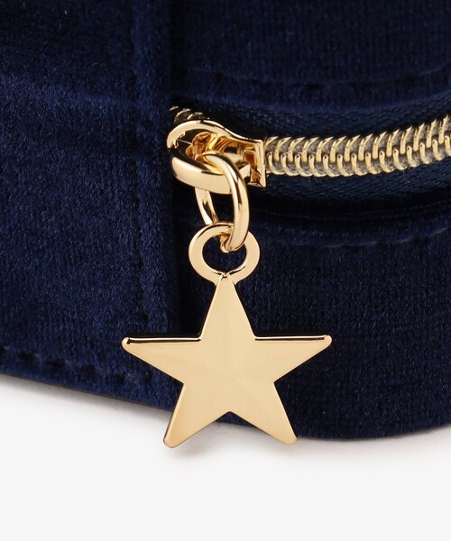 Afternoon Tea（アフタヌーンティー）の「ベロア天体モチーフスクエアジュエリーボックス（収納グッズ・レディース・ネイビー・ONE SIZE）」の3枚目の写真